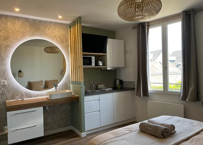 Апартаменты Cocooning Centre D'honfleur Онфлёр